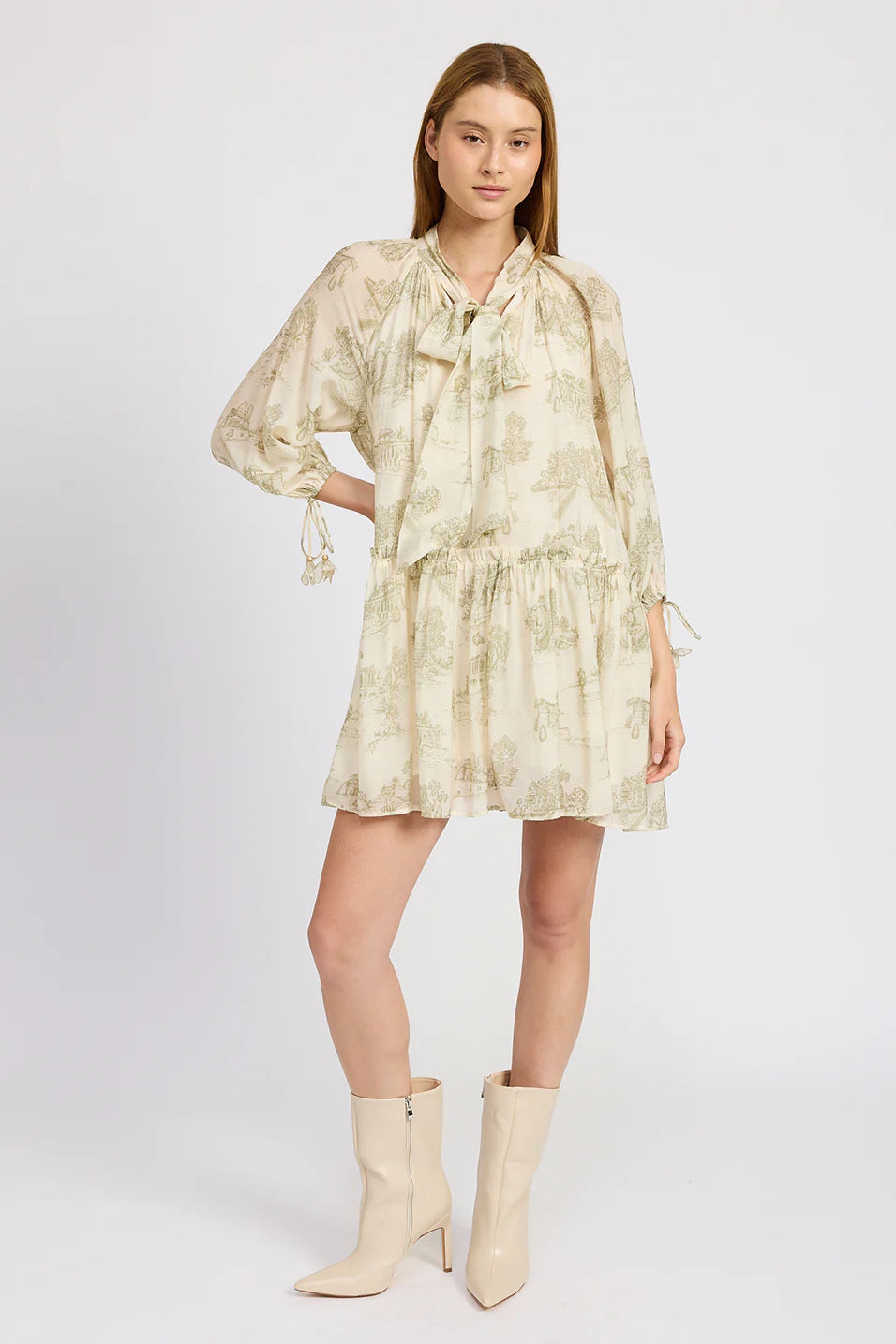 Leighton Mini Dress Cozy Sweater Mini Dress