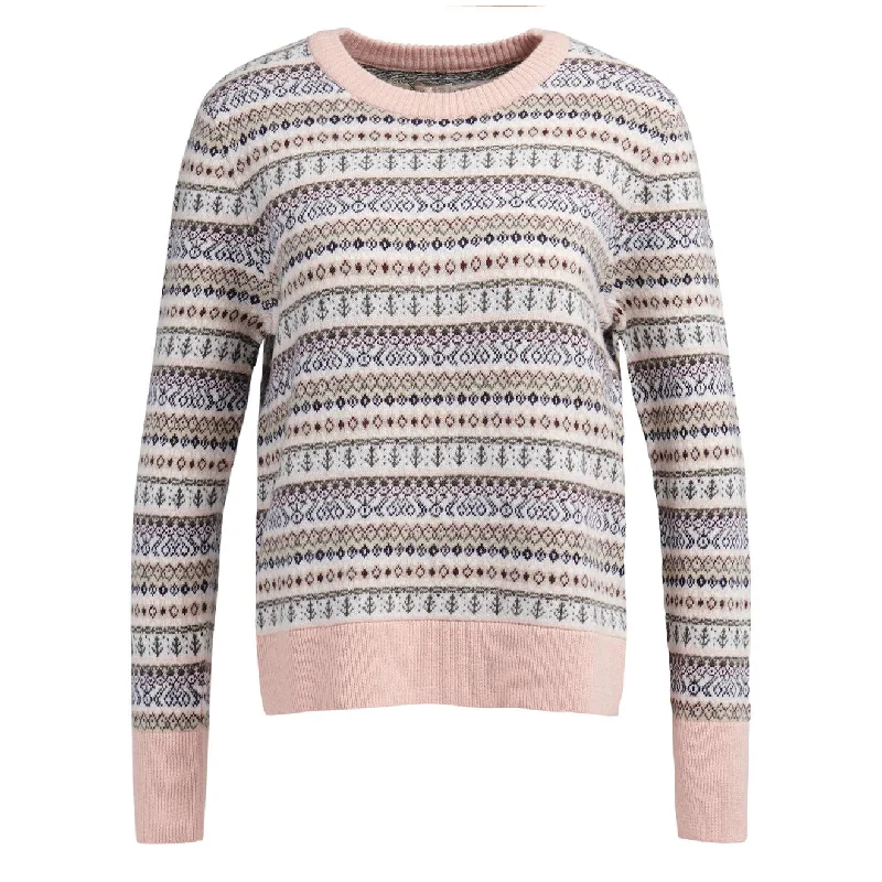 Barbour Womens Peak Knitted Jumper Classic Multi Lightweight Heavyweight Midweight