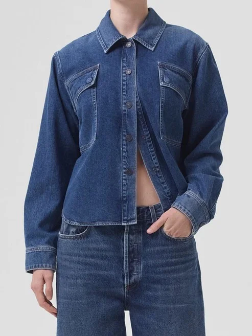 Beck Shirt Jacket Print Jacket Jacquard Jacket Patchwork Jacket