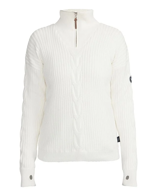 Holebrook Sweden Valborg T-neck Windproof Jumper Plaid Sweater Polka Dot Checkered