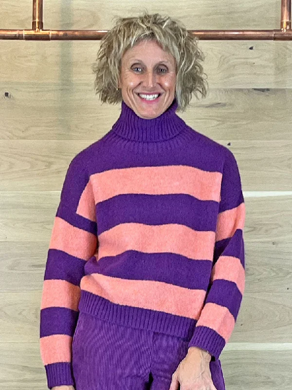 iBlues Peluche Jumper Purple Modern Contemporary Chic