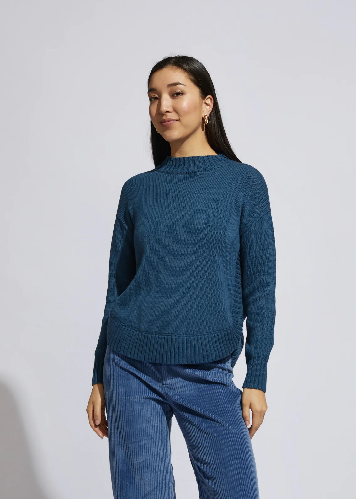 LD & CO - Chunky Cotton Jumper Elemental | LC616 Modern Contemporary Chic