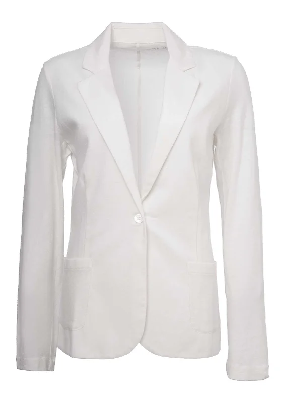 Jacket 005-fve046 Blanc-Lait Collared Jacket Crew Neck Jacket Turtle Neck Jacket