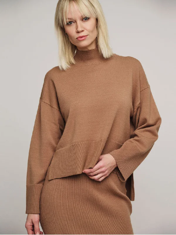 Rino & Pelle Britt Jumper Twig Zippered Front Buttoned Front Snap Front