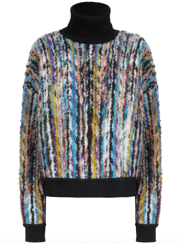 roll-neck knitted jumper Soft Cozy Warm