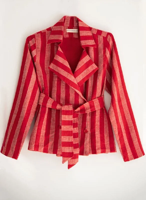 Royale XL Jacket Ribbed Jacket Pleated Jacket Ruffled Jacket