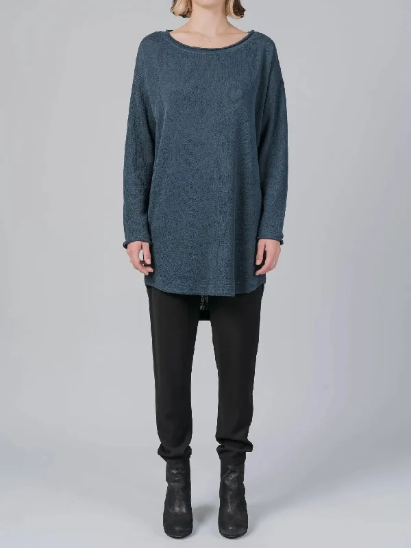 JUMPER Turtle Neck Boat Neck Asymmetrical Neck