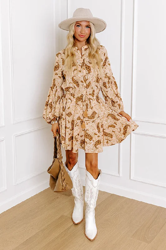 Travel To Europe Mini Dress Comfortable Casual Mini Dress