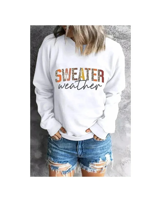 Azura Exchange Sweater Weather Monogram Sweatshirt - XL Hoodie Crop Top Short Trendy Azura Exchange Sweater Weather Monogram Sweatshirt - XL Hoodie Crop Top Short Trendy