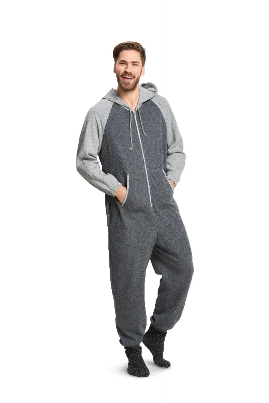 Burda Unisex Hooded Jumpsuit/Onesie 6397 Hoodie with Hem Embroidery Detailed Premium