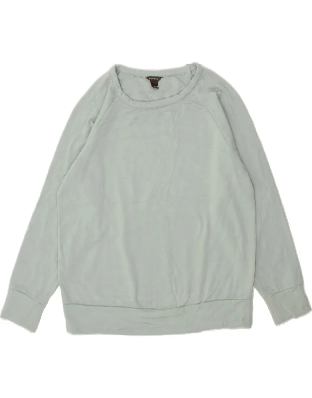 EDDIE BAUER Womens Sweatshirt Jumper UK 14 Medium Blue Polyester Hoodie with Toggle Buttons Decorative Unique EDDIE BAUER Womens Sweatshirt Jumper UK 14 Medium Blue Polyester Hoodie with Toggle Buttons Decorative Unique