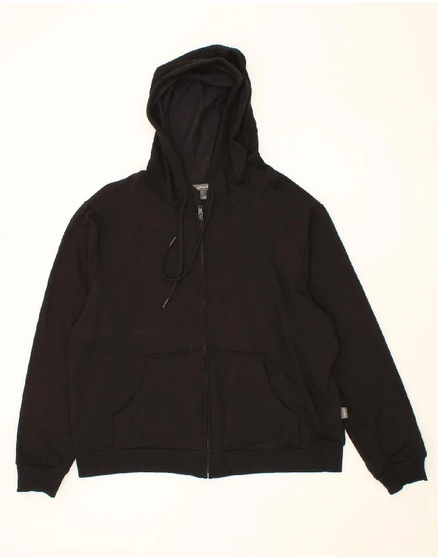 EDDIE BAUER Womens Zip Hoodie Sweater UK 16 Large Black Viscose Hoodie Sweatshirt Pullover EDDIE BAUER Womens Zip Hoodie Sweater UK 16 Large Black Viscose Hoodie Sweatshirt Pullover