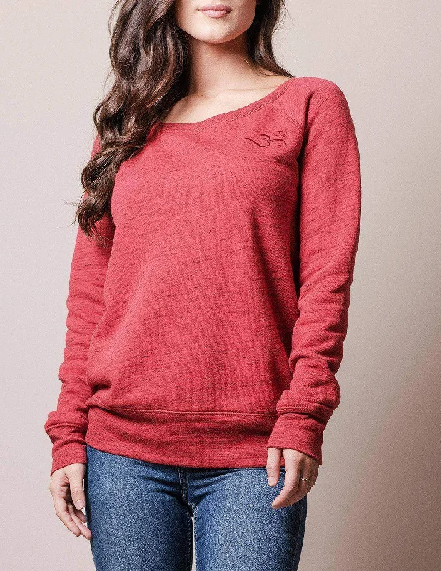 Embroidered Om Sweatshirt Hoodie with Tie-Dye Psychedelic Retro