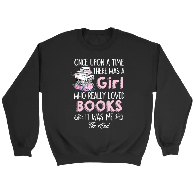 "Once Upon A Time" Sweatshirt Hoodie Dress Longline Feminine