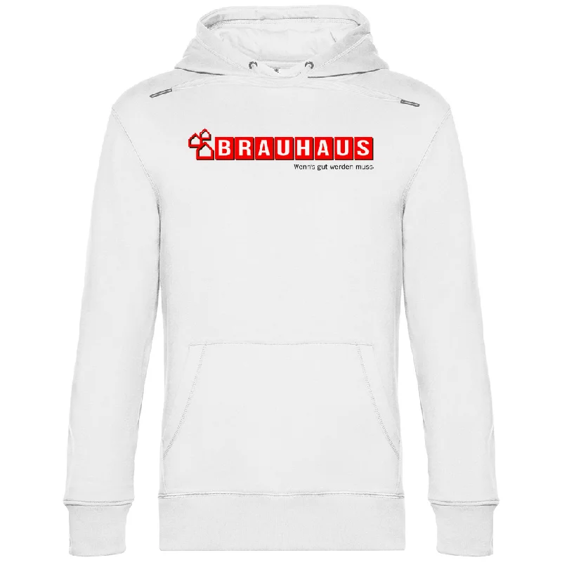 Premium Hoodie "Brauhaus" Zip Hoodie Drawstring Kangaroo Pocket