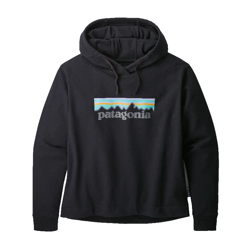 W's Pastel P-6 Logo Uprisal Hoody Hoodie with Embroidery Detailed Premium