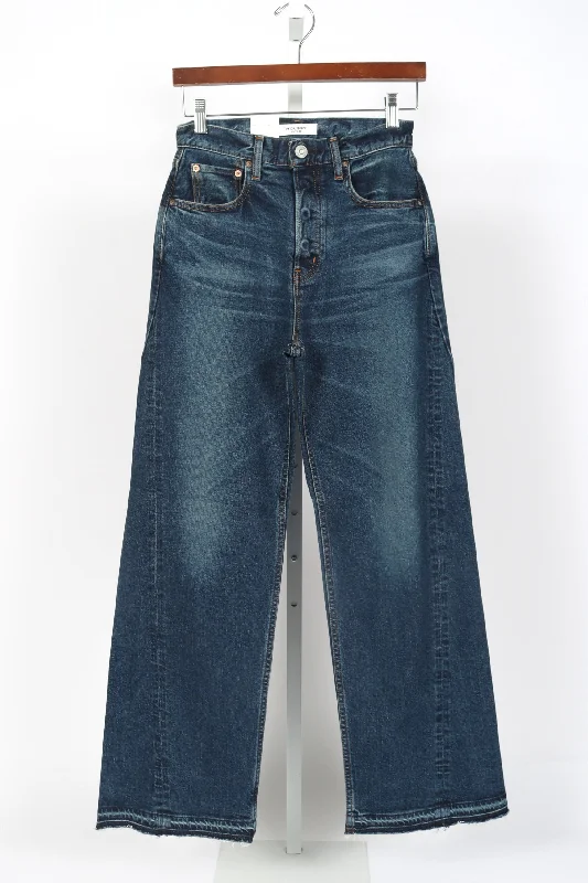 MV Espanola Wide Pants - Blue Trendy Printed Pants