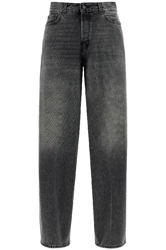 Wide Leg Bethany Jeans For A  - Black Trendy Classic Fit Jeans