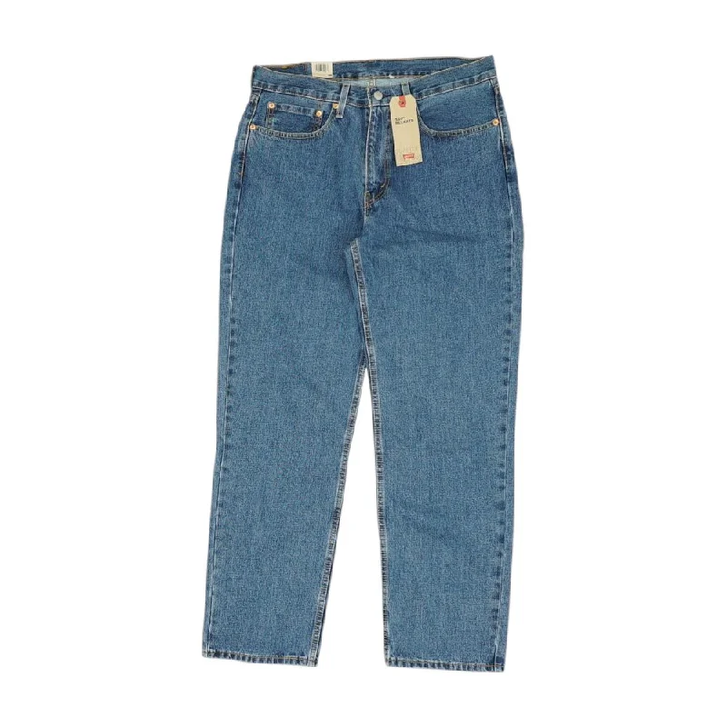 550 Solid Relaxed Jeans Trendy Cut-Off Denim Shorts