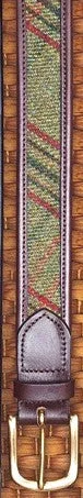 Pant Belt - Green Tweed Chic Black Leggings