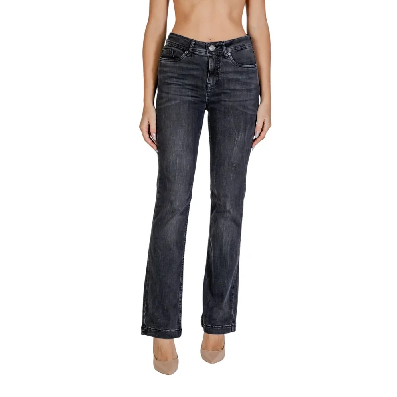 Black Cotton Jeans & Pant Fashionable White Denim Jeans