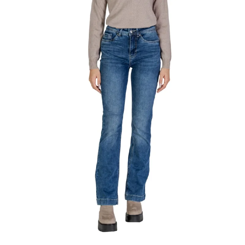 Blue Cotton Jeans & Pant Comfortable Boyfriend Jeans