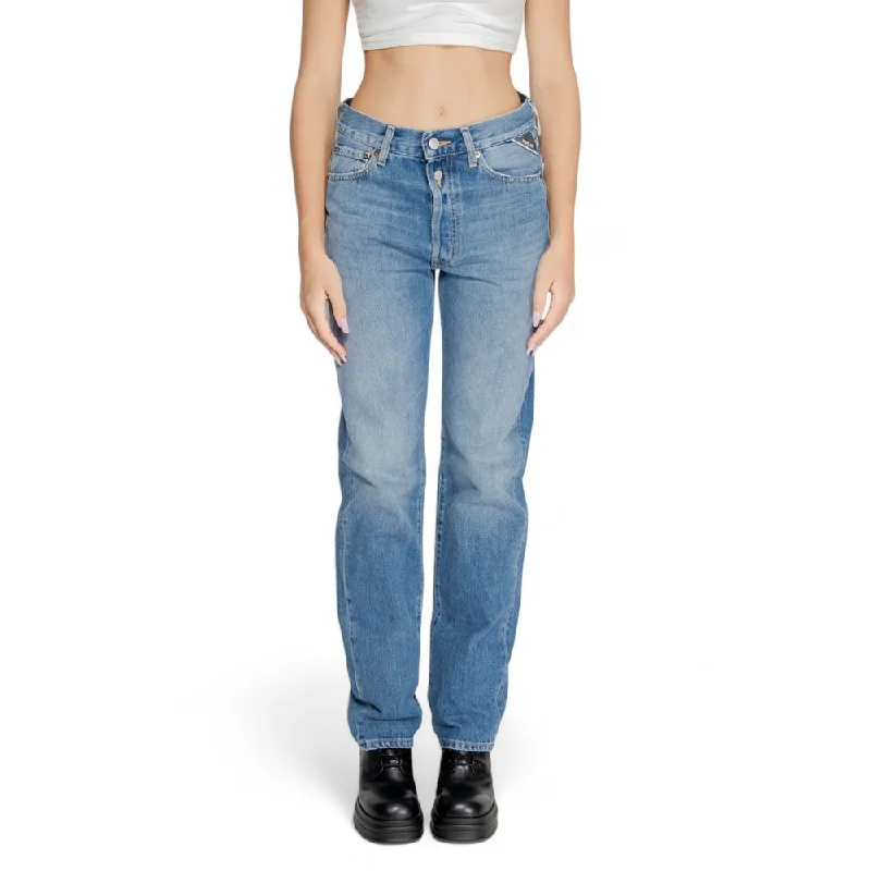 Blue Cotton Jeans & Pant Fashionable Slouchy Fit Jeans