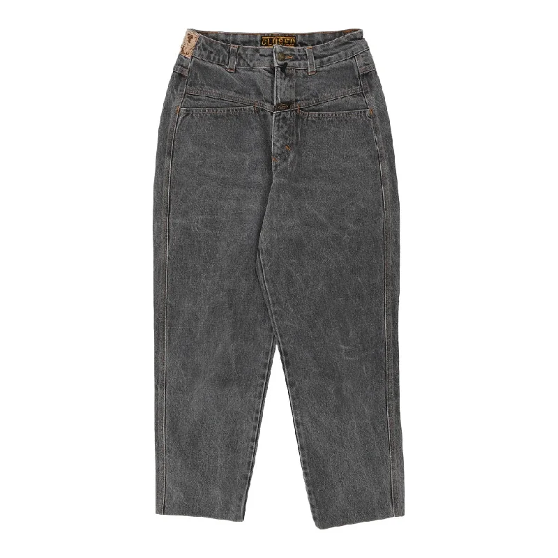 Closed Jeans - 27W UK 10 Grey Cotton Comfortable Zip-Up Skinny Jeans