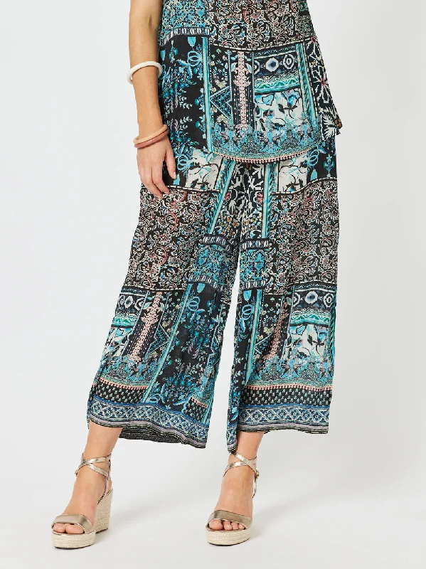 Crete Pant - Navy Elegant Trouser Pants
