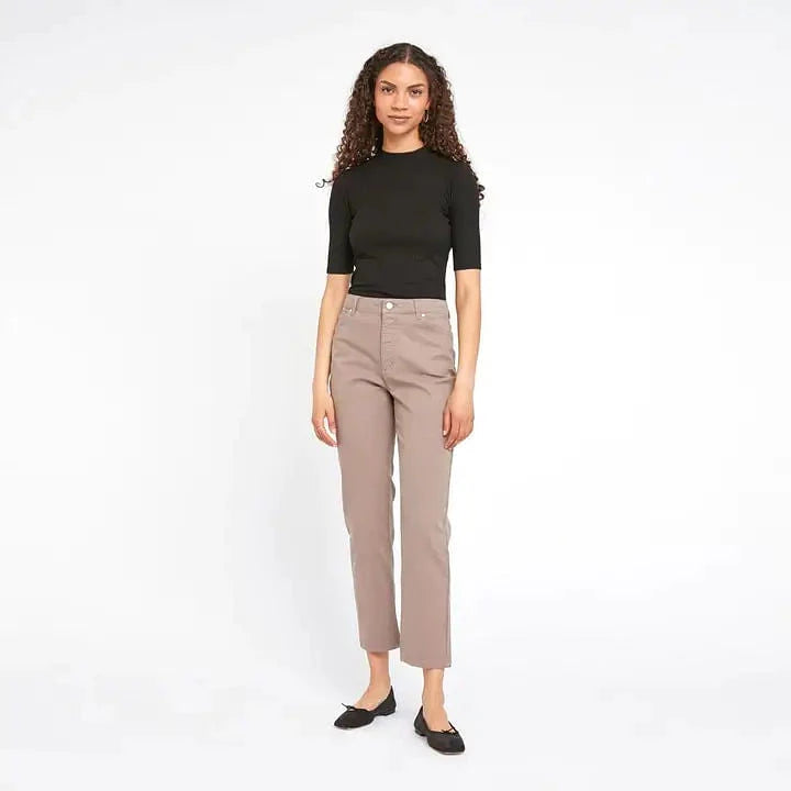 Five Units Molly Ankle 741 Pant - Grey Clay Cozy Maternity Pants