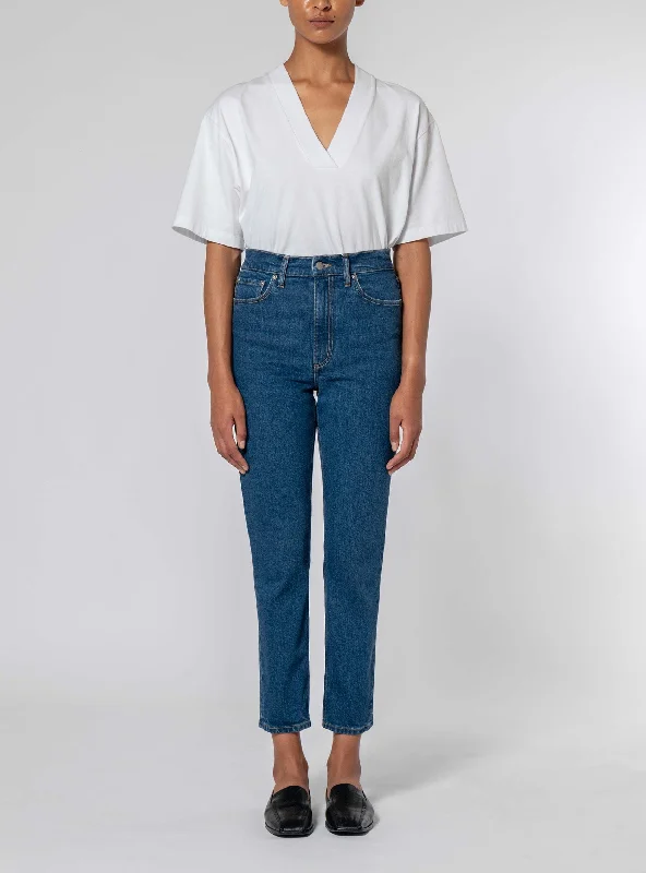 Frankie Jean Stone Fashionable Slim Fit Jeans