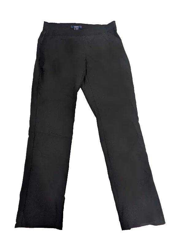 GANT Women's Black Skinny Wool Blend Pants 414830 Size 12 NWT Trendy Palazzo Pants