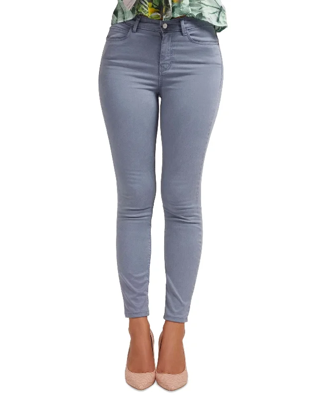 Guess 1981 High Rise Skinny Jeans Comfortable Zip-Up Skinny Jeans