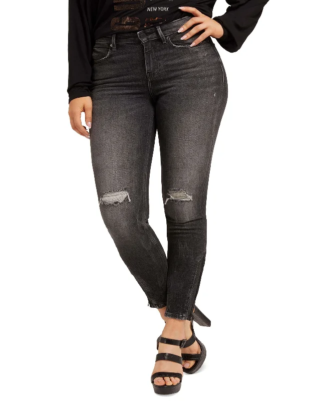 Guess 1981 Ripped Skinny Jeans Stylish Cargo Style Jeans