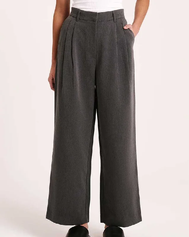 Jiro Tailored Pant Chic Faux Leather Pants