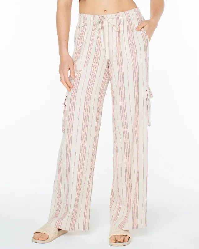 Lagoon Pull-On Pants - Pink Champagne Modern Bootcut Pants