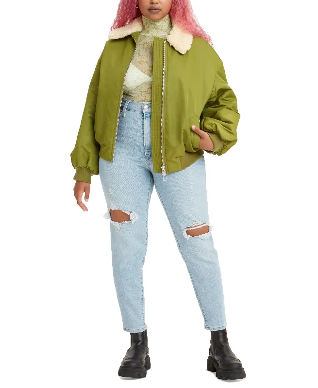 Levi's High-Waist Mom Jeans Trendy Bootcut High-Waisted Jeans