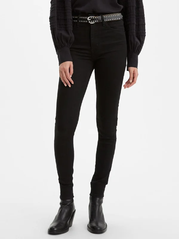 Mile Extra High Rise Super Skinny Fit Jeans Comfortable Mid-Rise Jeans