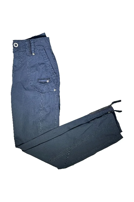 Marrakech Malia Stretch Poplin Pants RR 70659POP | Blue Nights Sleek Black Pants