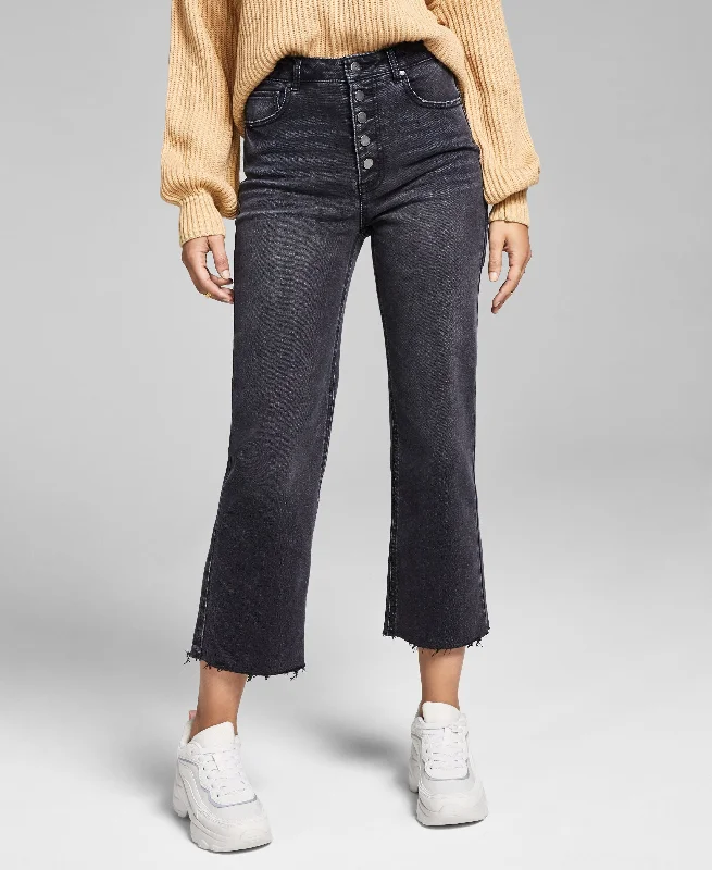 Now This High Rise Mini Wide Leg Jeans Trendy Plus Size Jeans