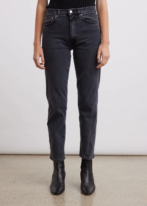 Original Twisted Seam Jeans 32" Fashionable Distressed Jeans