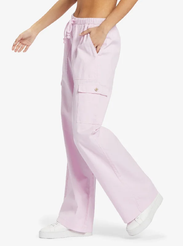Precious High Waist Cargo Pants - Pirouette Sleek Black Pants