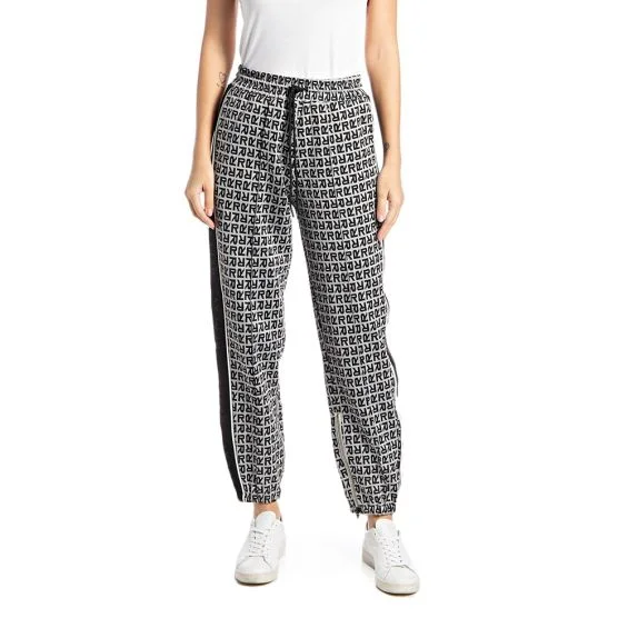 Replay W8058 52544 Ladies Pants Comfy Zip-Up Pants