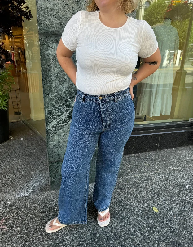 Sailor Pant in Pacific High-Waist Trousers