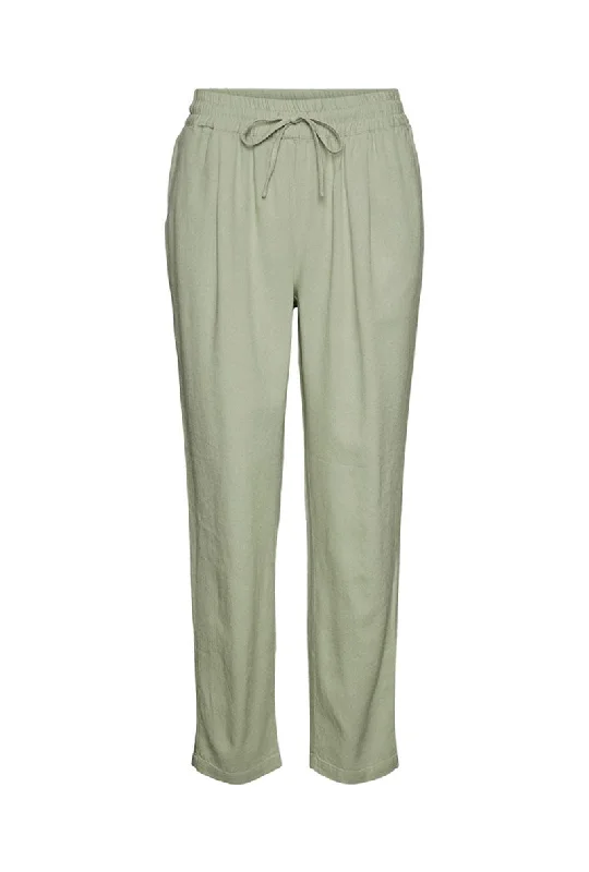 VERO MODA JESMILO ANKLE PANTS Trendy Wide-Leg Pants