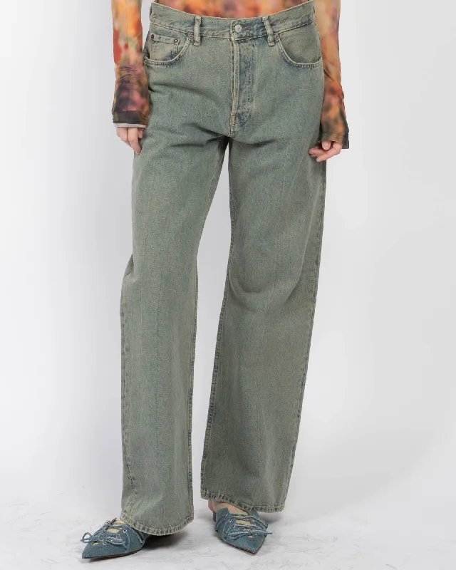 Loose Fit 2021 Jeans Casual High-Waisted Bootcut Jeans
