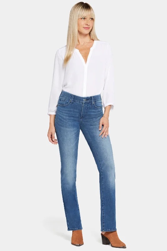 Waist-Match™ Marilyn Straight Jeans - Caliente Comfortable Low-Rise Jeans