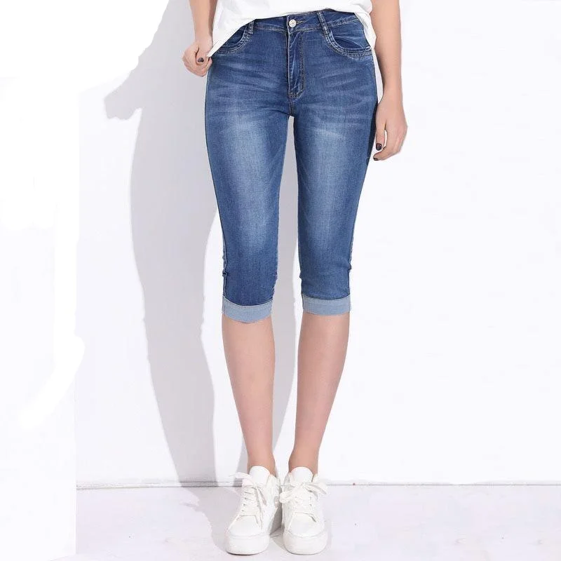 Women Skinny Jeans Stylish Tapered Fit Jeans