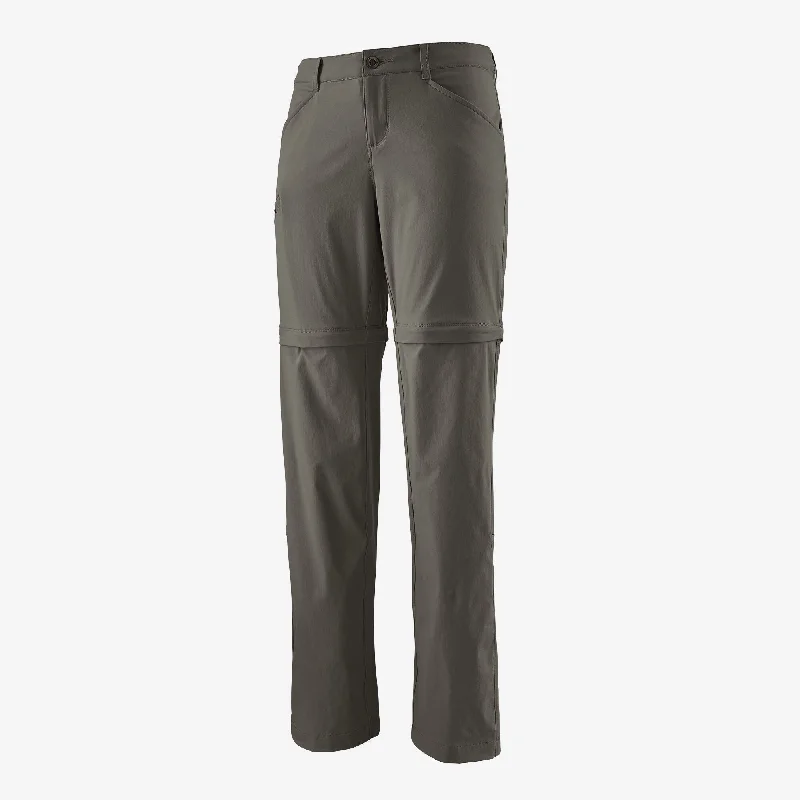 Women's Quandary Convertible Pants - Regular Length Elegant Wool Trousers