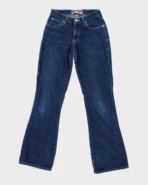Y2k 00s Rave 4 Real Jeans - W30 L33 Fashionable White Denim Jeans